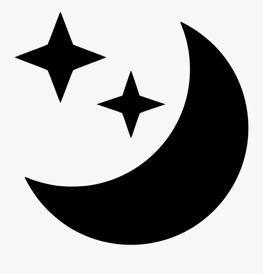 Night Sky Clipart Svg - Clear Skies Night Clipart, Transparent Clipart