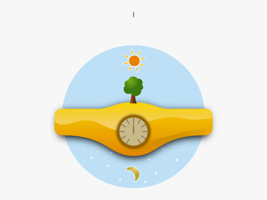 Night And Night Svg Clip Arts - Quartz Clock, Transparent Clipart