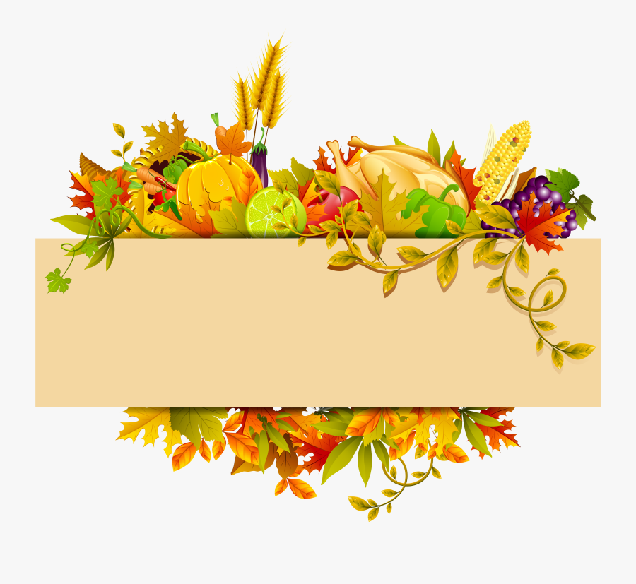 Harvest Autumn Thanksgiving Clip Art - Thanksgiving Png, Transparent Clipart