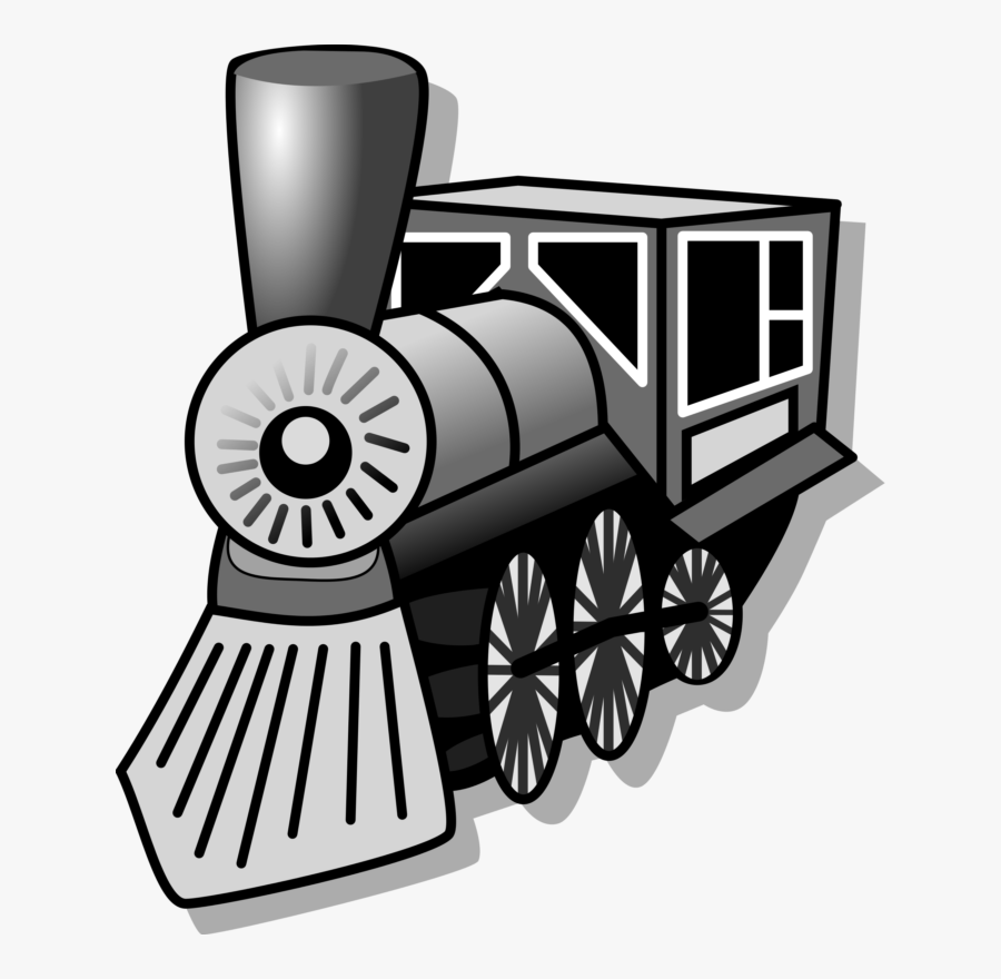 Free Cliaprt Black And - Transparent Transparent Background Train Clipart, Transparent Clipart