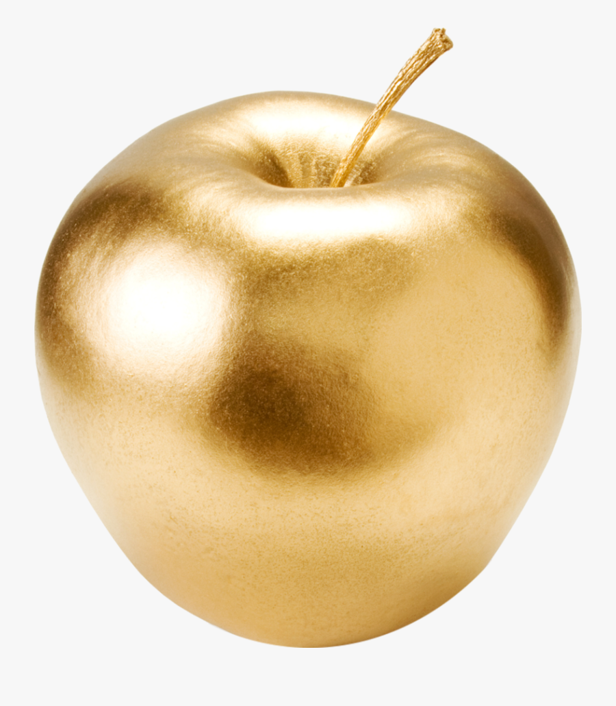 Apple Harvest Clipart - Transparent Golden Apple Clipart, Transparent Clipart