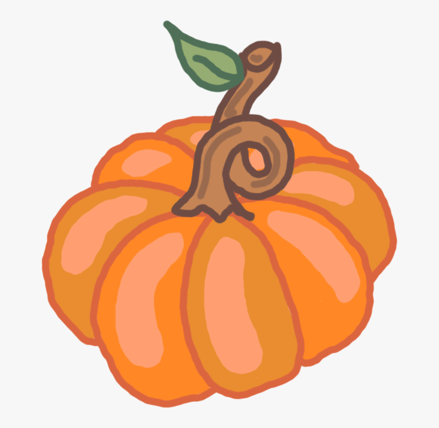 Harvest Watercolor Pumpkin Transparent Background, Transparent Clipart
