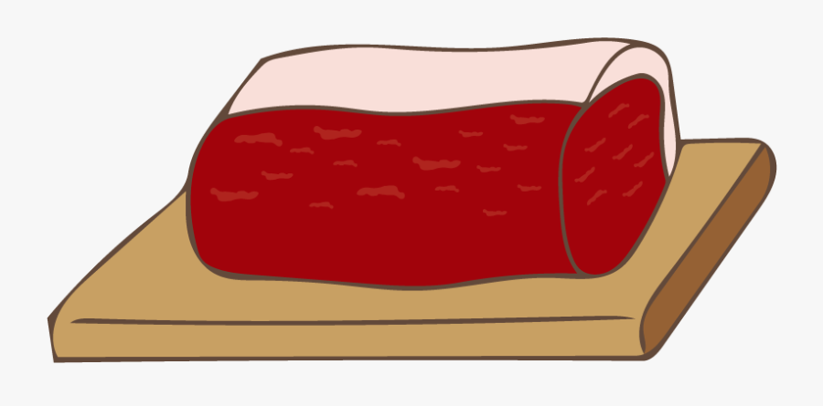 Block Meat, Transparent Clipart