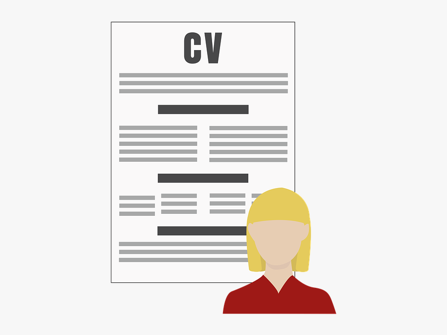 Cv, Resume, Employment, Job, Job Hunting - Curriculum Vitae, Transparent Clipart