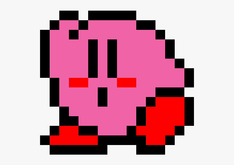 Kirby Pixel Art, Transparent Clipart