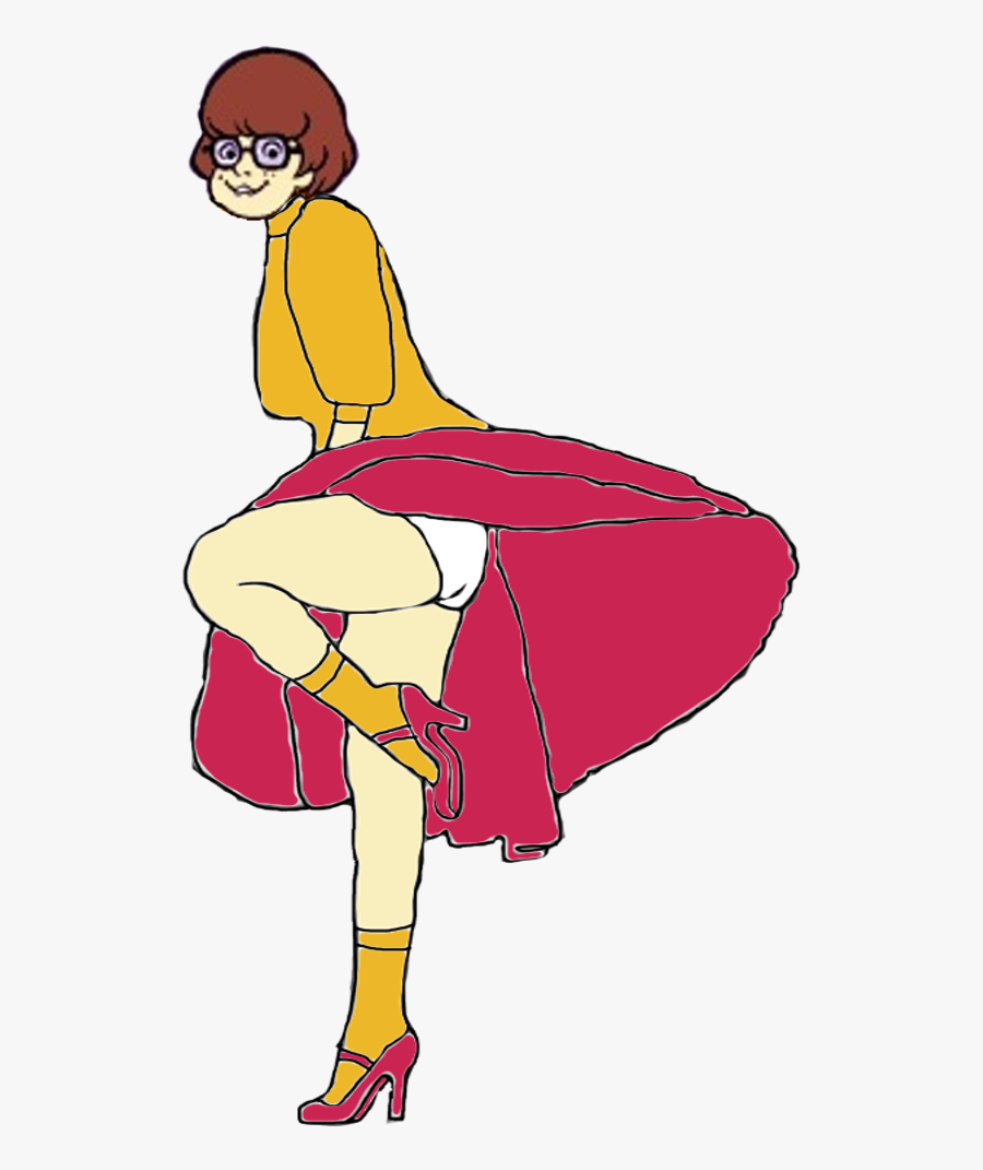 Velma Scooby Doo Skirt, Transparent Clipart