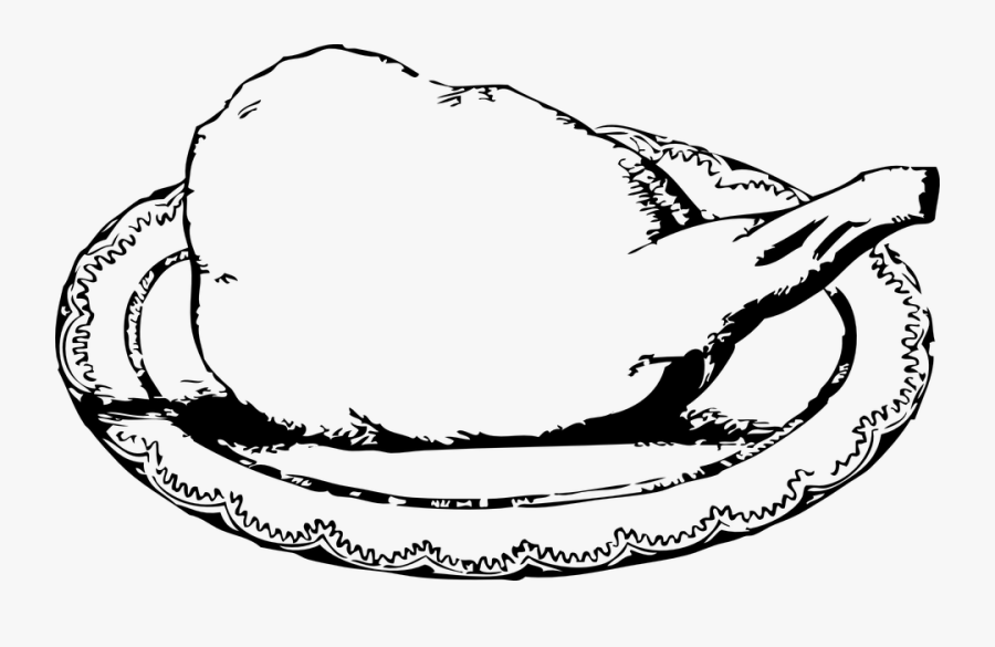 Mutton, Meat, Plate, Shoulder, Food - Mutton Cliparts, Transparent Clipart