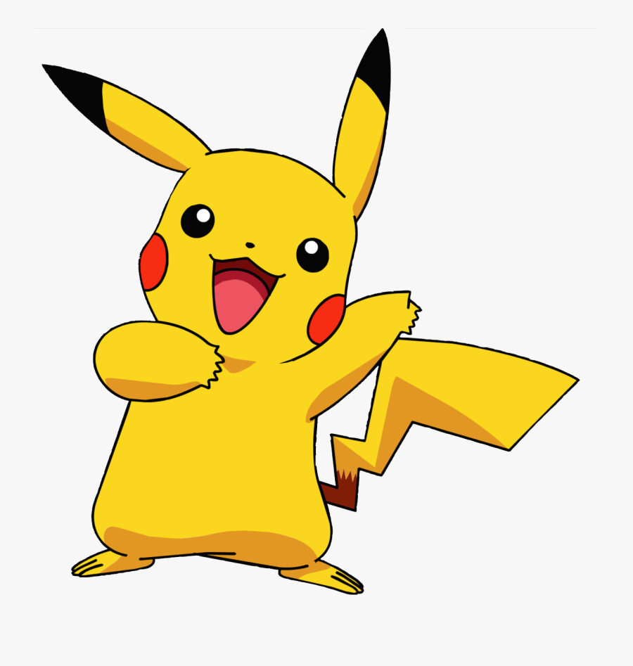 Pikachu Pokemon Transparent Stick Cliparts - Pokemon Pikachu, Transparent Clipart