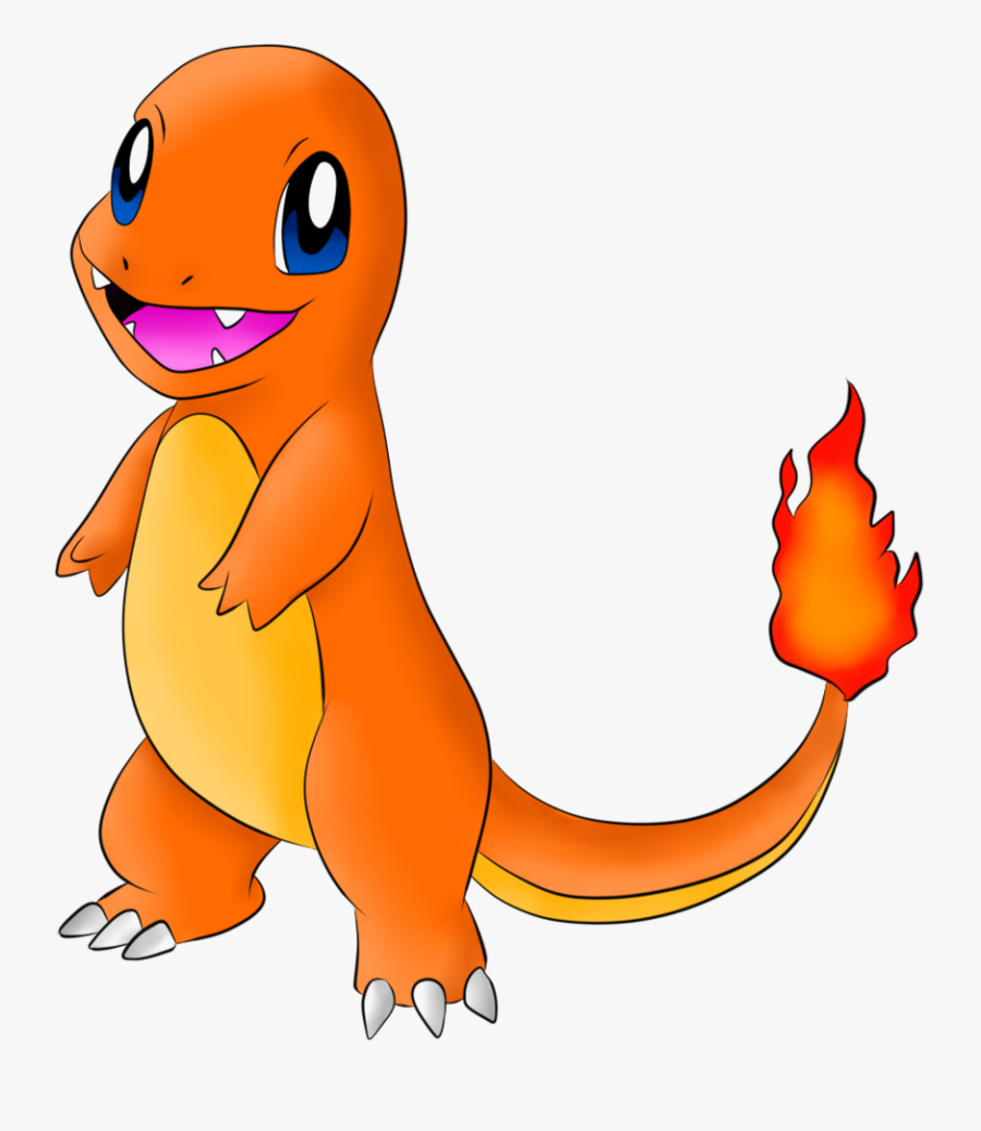 Cute Charmander Pokemon Drawings, Transparent Clipart