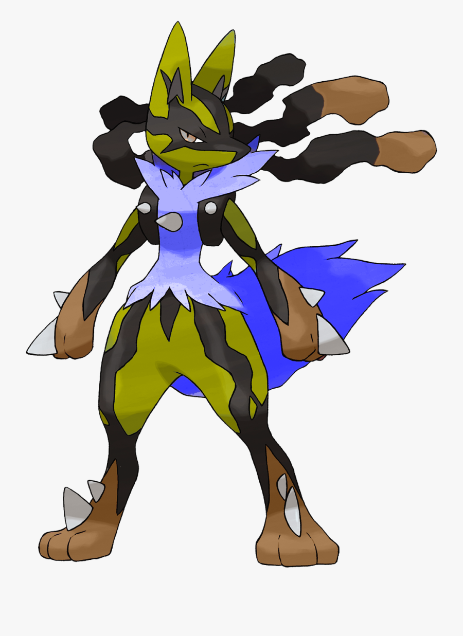 Pokemon Shiny Mega Lucario, Transparent Clipart