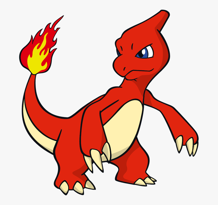 Elegant Pokemon Clip Art Ttny - Charmeleon Pokemon, Transparent Clipart
