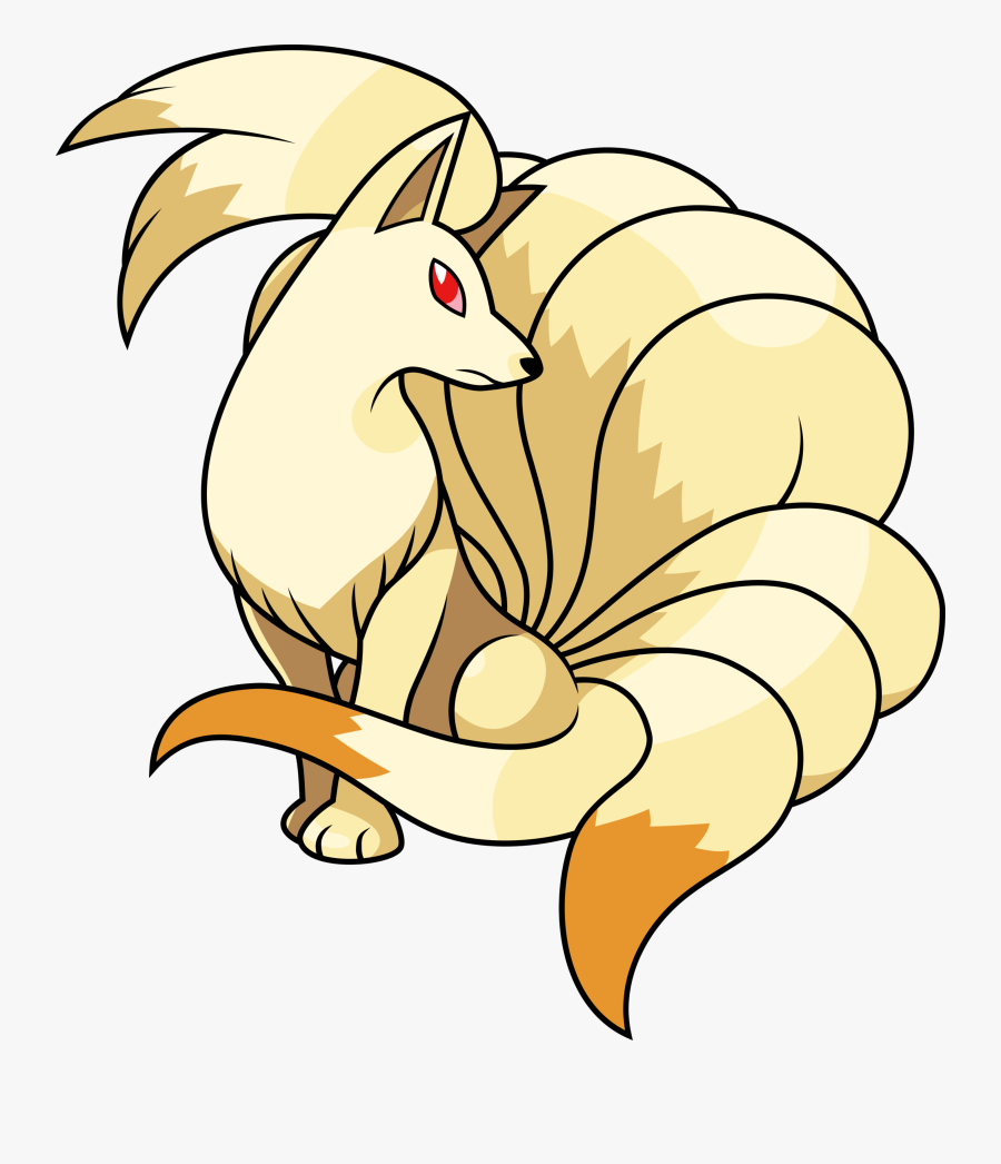 Pokemon Clipart Ninetails - Imagenes De Ninetales Pokemon, Transparent Clipart