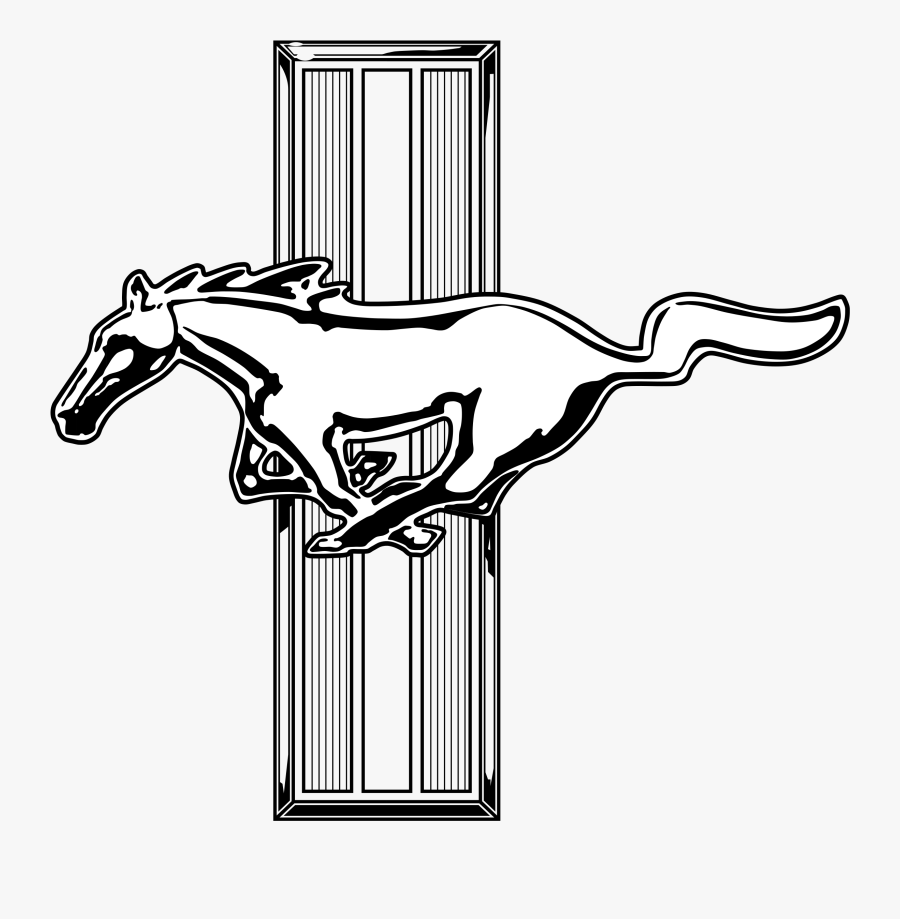 Transparent Mustang Logo Png - Transparent Ford Mustang Logo, Transparent Clipart