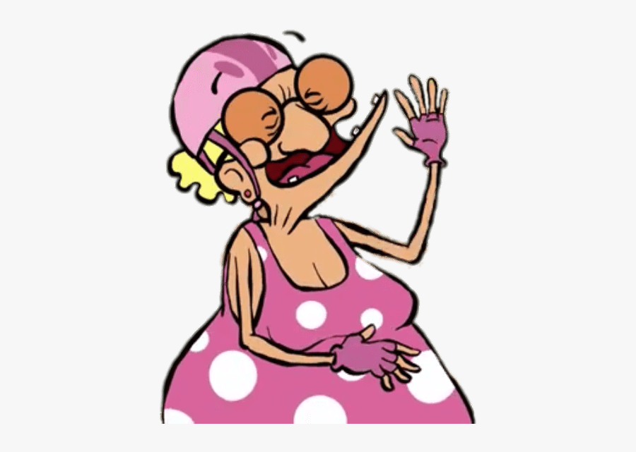 Mustang Mama In Bathing Costume - Cartoon, Transparent Clipart