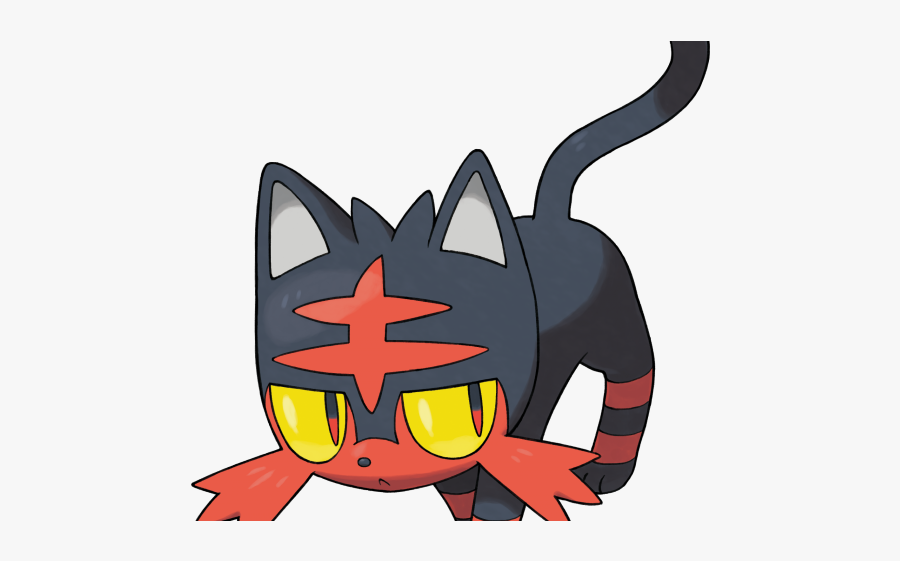 Pokemon Litten Png, Transparent Clipart