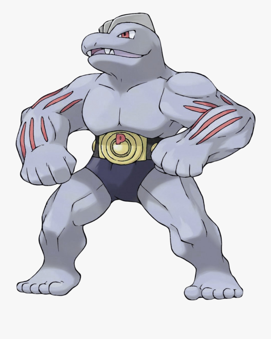 Pokemon Clipart Monsters - Machoke Machop, Transparent Clipart