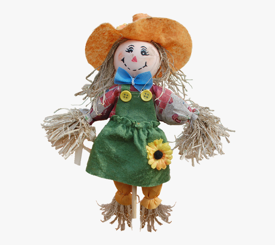 Homemade Scarecrow, Transparent Clipart