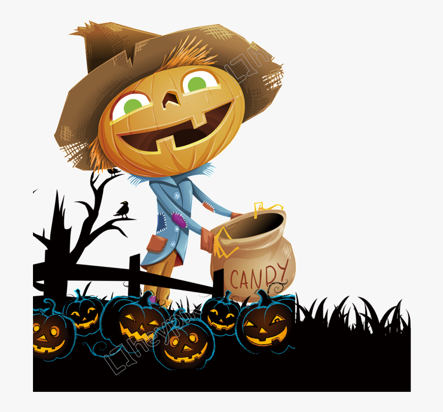 Transparent Scarecrows Clipart, Transparent Clipart