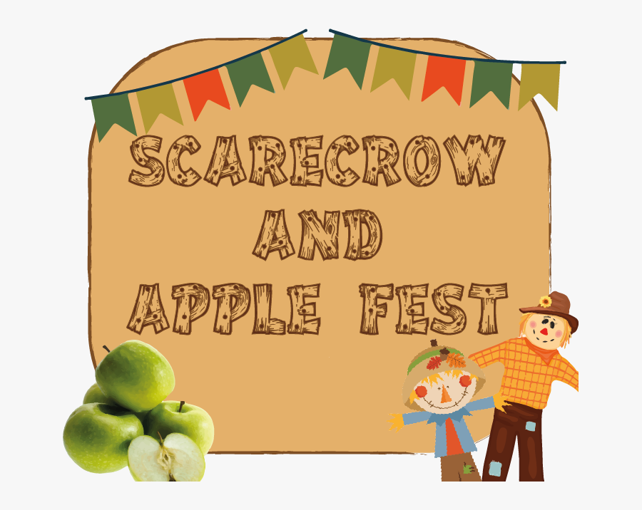 Scarecrow & Apple Fest 5th-6th October - Illustration, Transparent Clipart