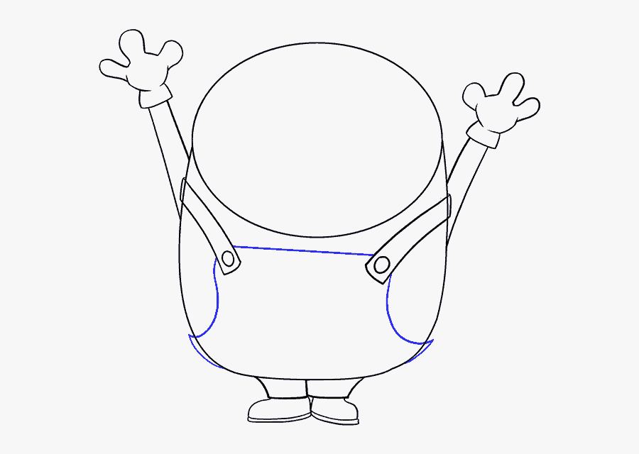Collection Of Free Minion Drawing Head Download On - Minions Family Step By Step Drawing, Transparent Clipart