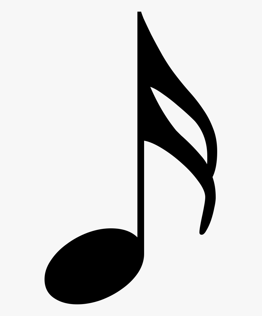 Happy Eighth Note Clipart - Sixteenth Note Big Symbol, Transparent Clipart