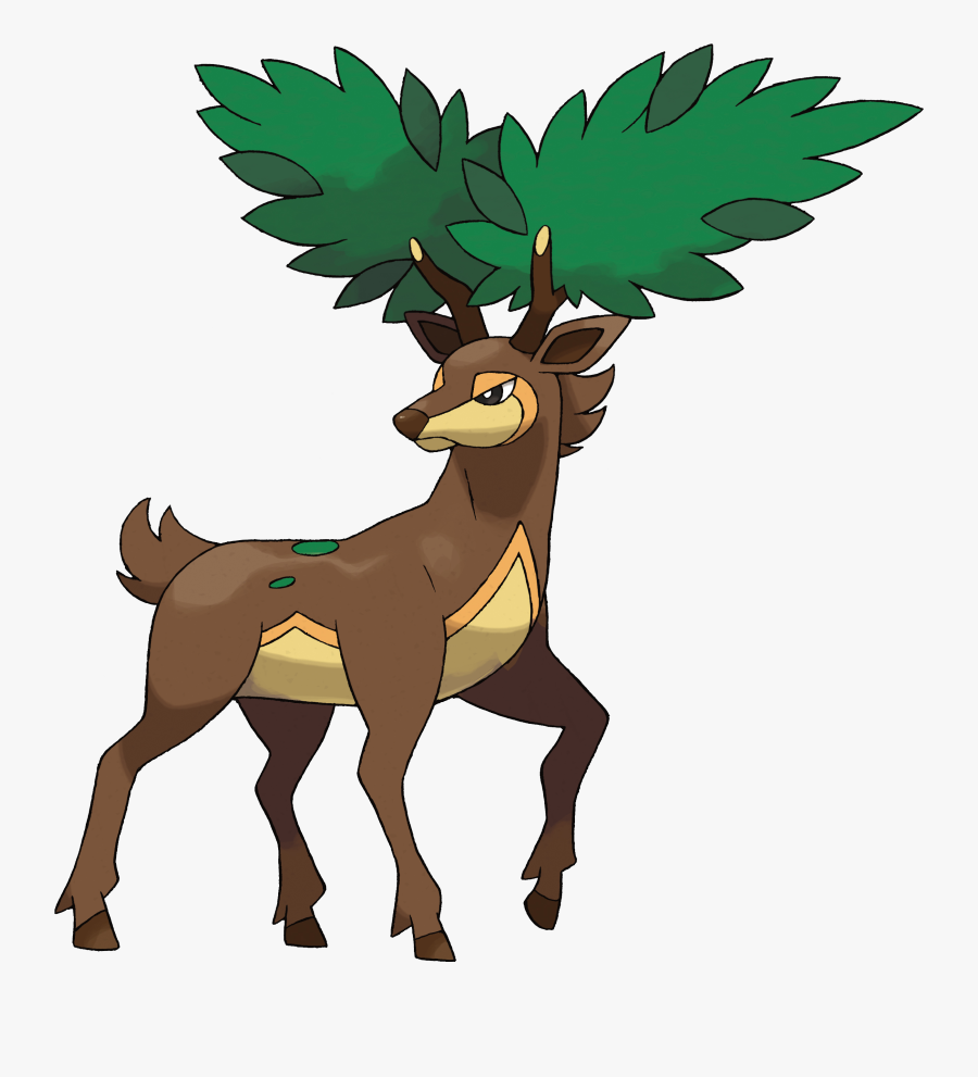 Sawsbuck"s Summer Form Artwork For Pokémon Black And Sawsbuck Pokemon