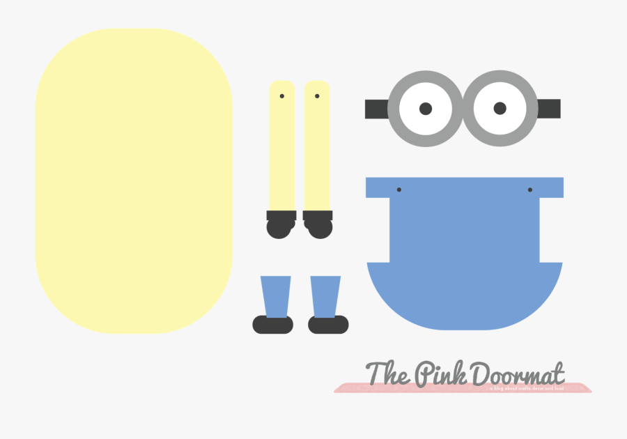 Clip Art Party Ideas Printable Template - Printable Minion Template, Transparent Clipart