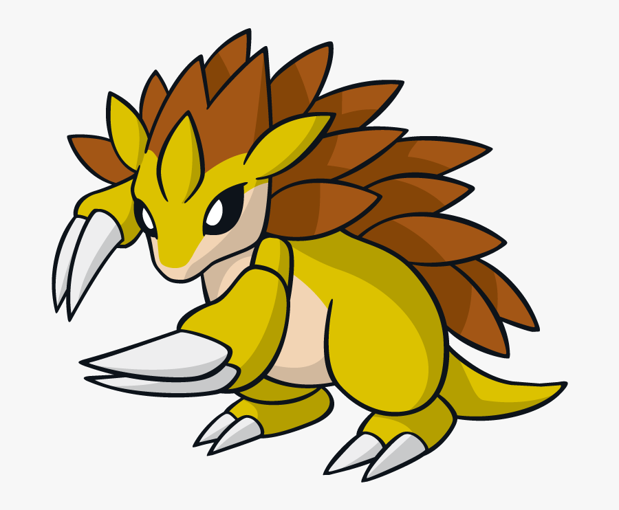 Sandslash Pokemon Character Vector Art - Pokemon Sandslash Png, Transparent Clipart