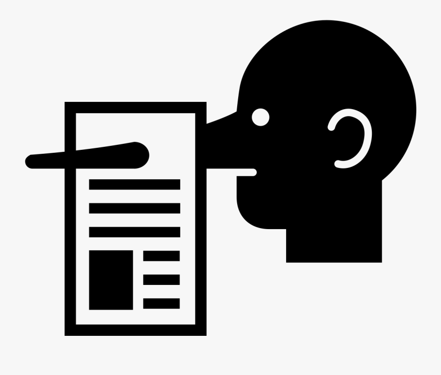 Facts And Friction - Fake News Clipart Black And White, Transparent Clipart