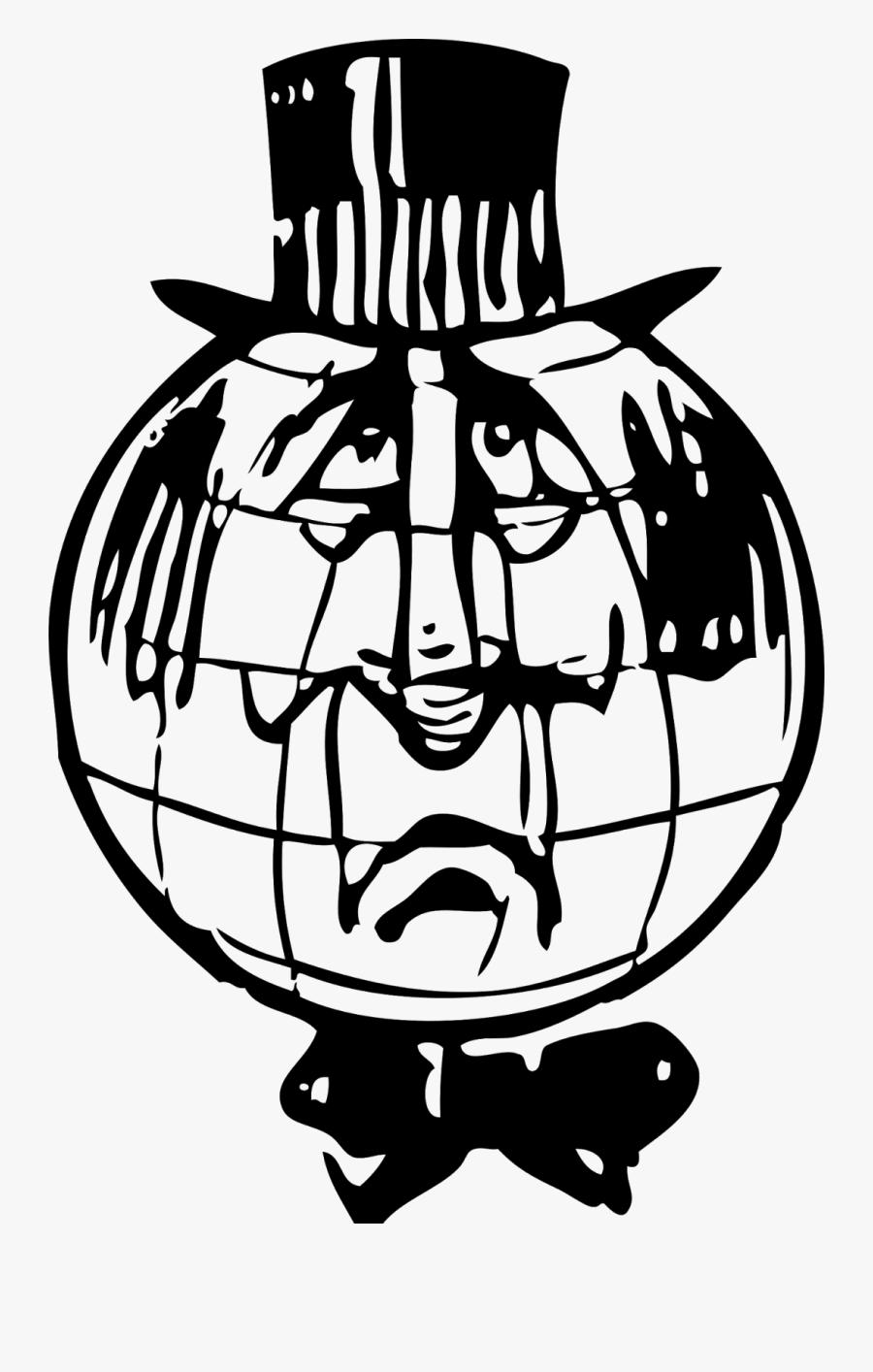 Pumpkin With Leaf Clipart Black And White - Bible Vs The World, Transparent Clipart