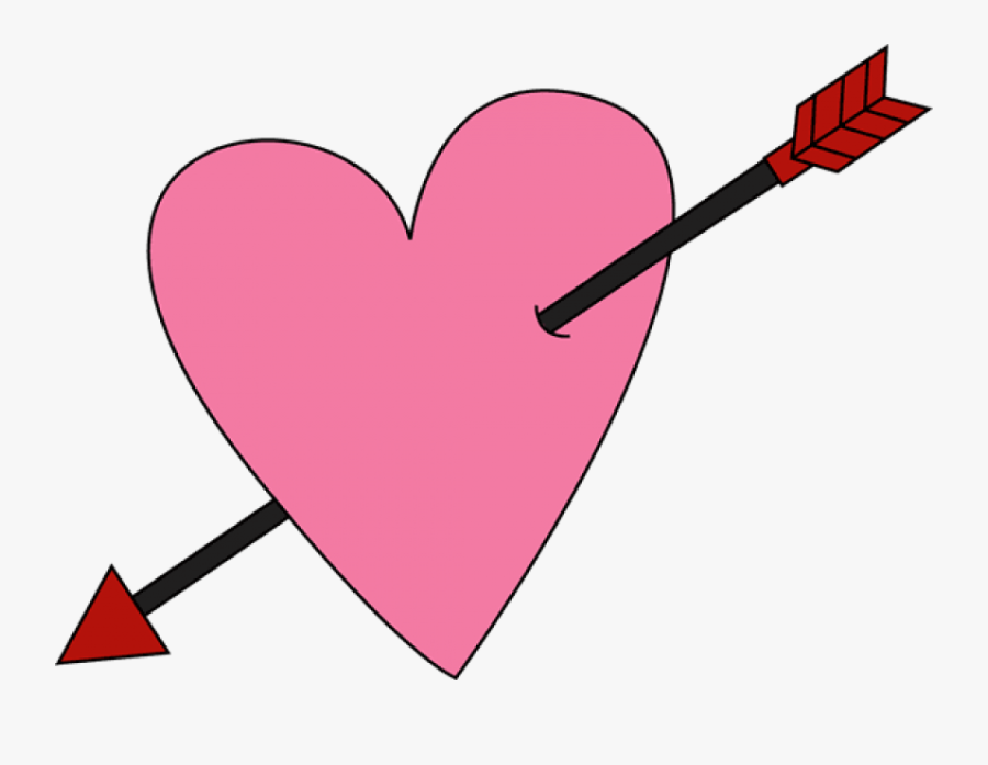 Vector Free Stock Arrows With Hearts Clipart, Transparent Clipart