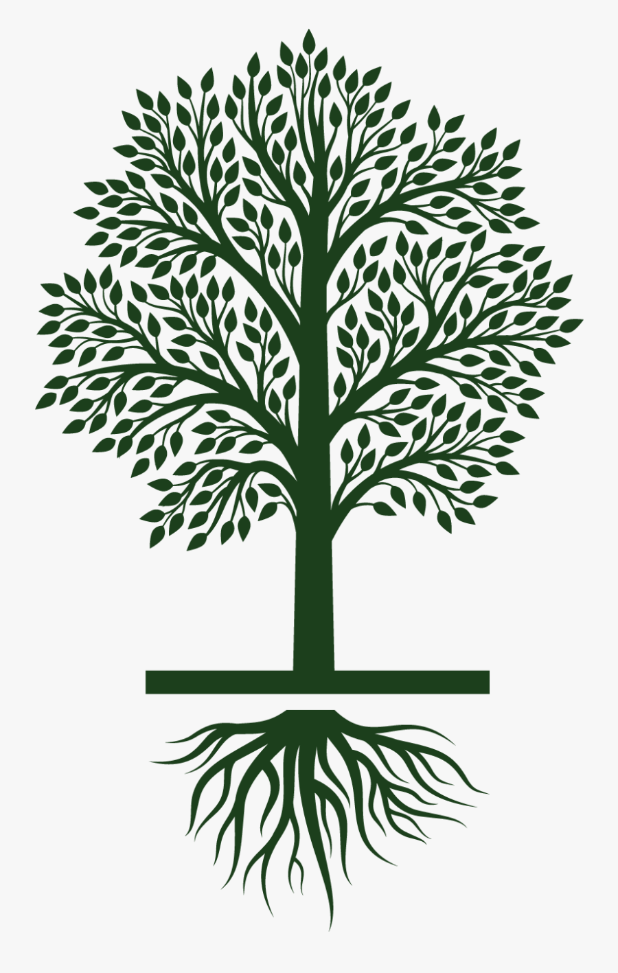 Tree Growing Clipart, Transparent Clipart