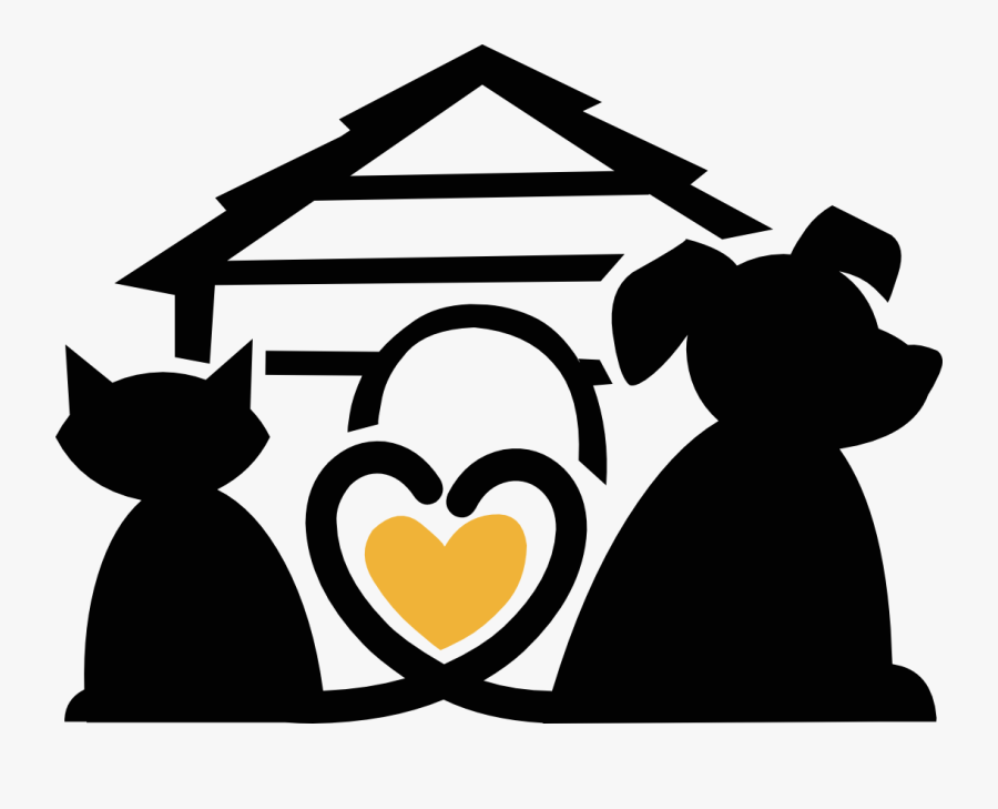 Tree Of Life Education Center - Dog Cat Heart Daycare Clipart, Transparent Clipart