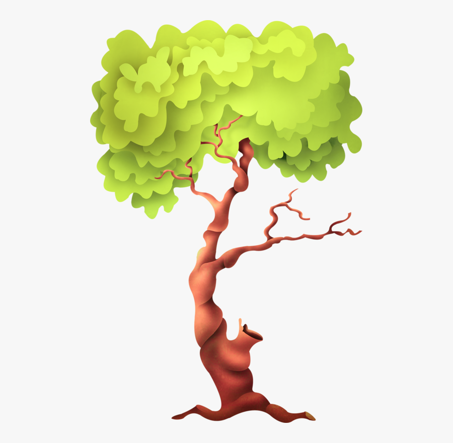 سكرابز شجرة, Transparent Clipart