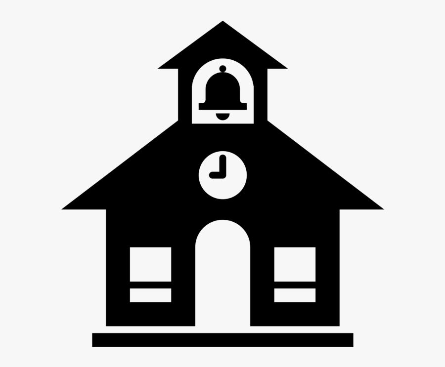 Download Black And White Library Clipart Barbell Medium - Transparent Background School Icon, Transparent Clipart