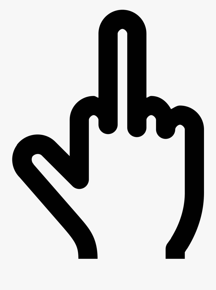 Fingers Crossed Png Hd Transparent Fingers Crossed - Middle Finger Cursors Png, Transparent Clipart