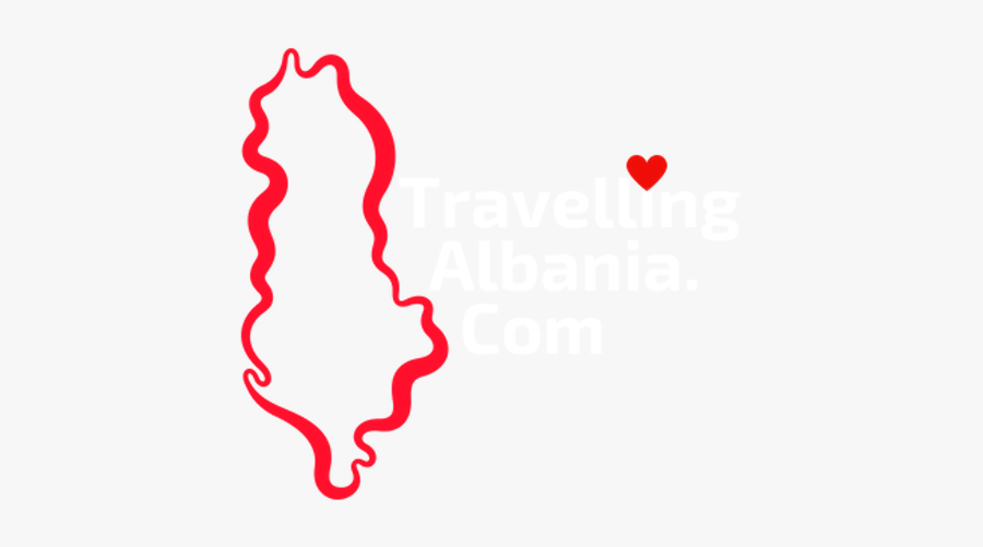 West Coast Albania Travelling - Heart, Transparent Clipart