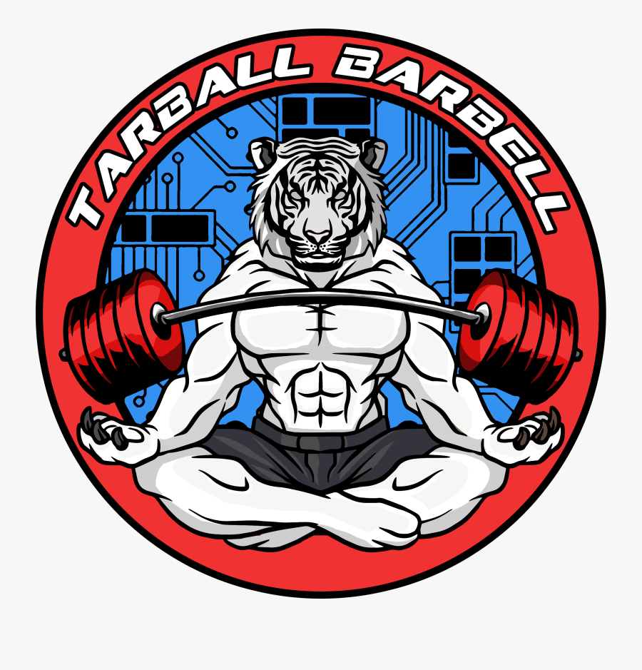 Tarball Barbell, Transparent Clipart