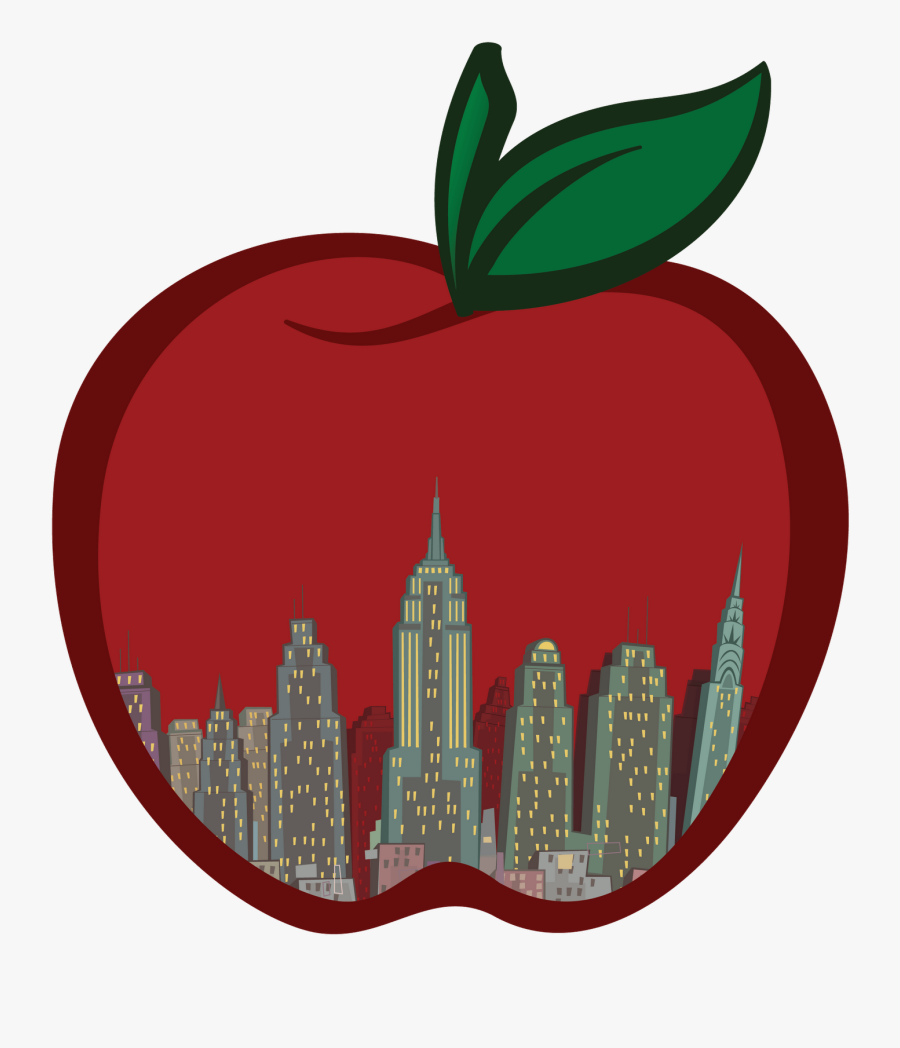 Transparent Apple Butter Clipart - Big Apple, Transparent Clipart