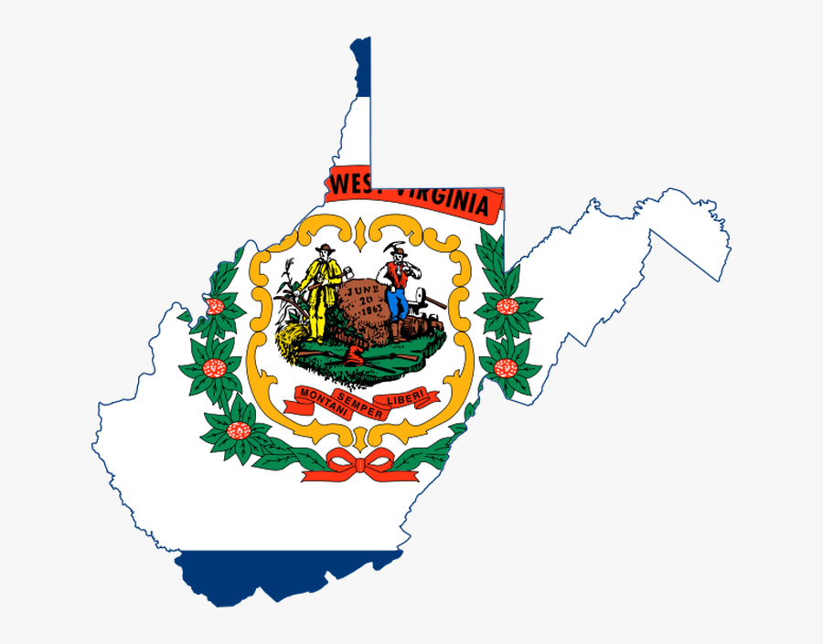 Original West Virginia State Flag, Transparent Clipart