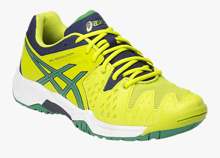 Clip Art With Transparent Background - Asics Gel Resolution 4 Mens Tennis Shoe, Transparent Clipart