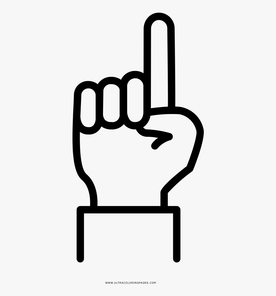 Transparent Index Finger Png - Line Icon Maintenance, Transparent Clipart