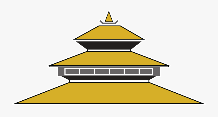 Paisley Clipart Butter Chicken - Nepali Temple Clipart, Transparent Clipart