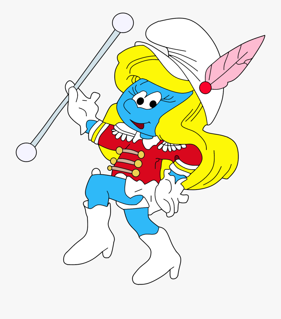Smurfette Marching Band - Marching Band, Transparent Clipart