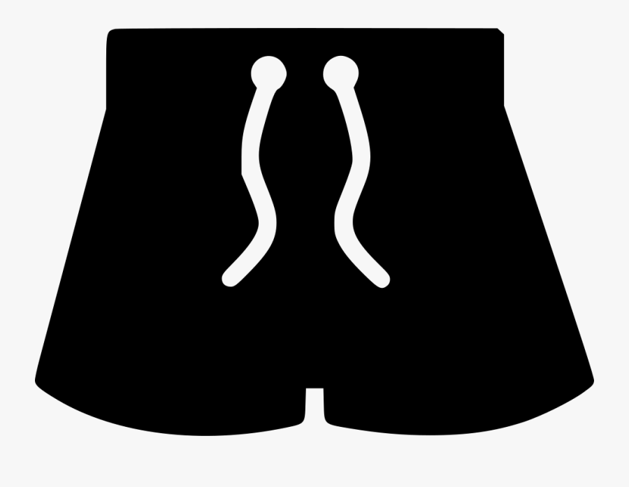 Shorts - Black Short Pants Clipart, Transparent Clipart