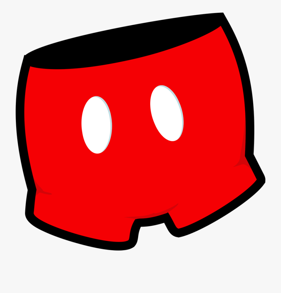 Short De Mickey Mouse, Transparent Clipart