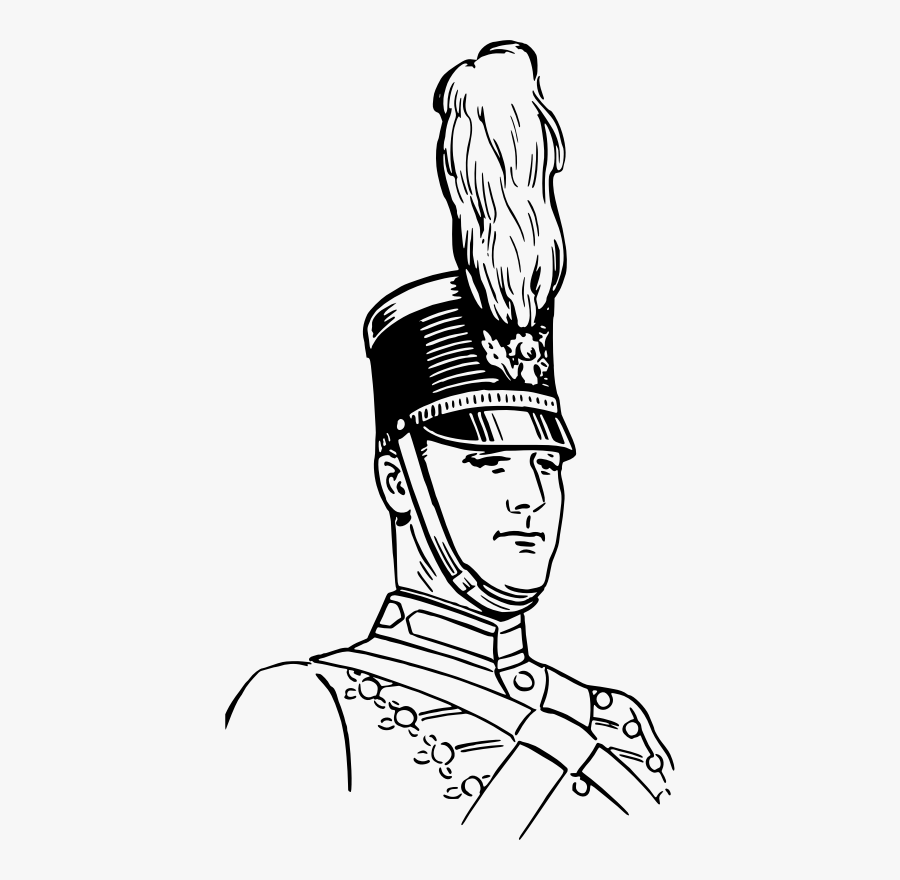 Art,monochrome Photography,headgear - Marching Band Shako Clip Art, Transparent Clipart