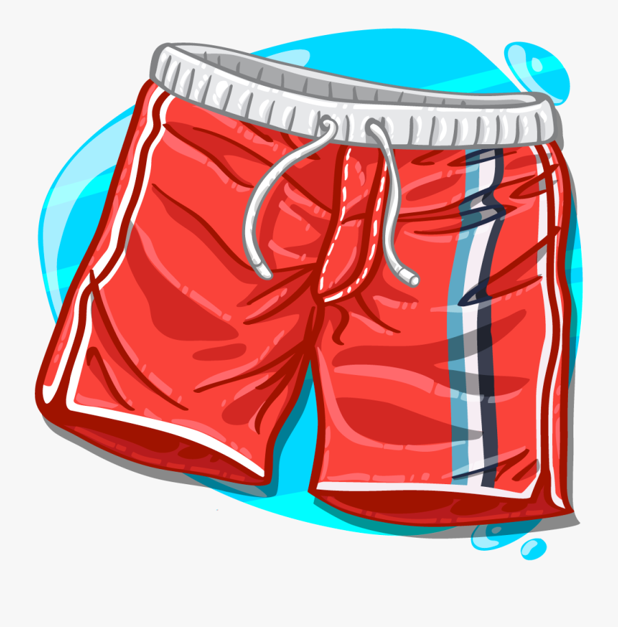 Board Short, Transparent Clipart