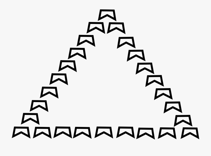 Triangle,symmetry,area - Clip Art, Transparent Clipart