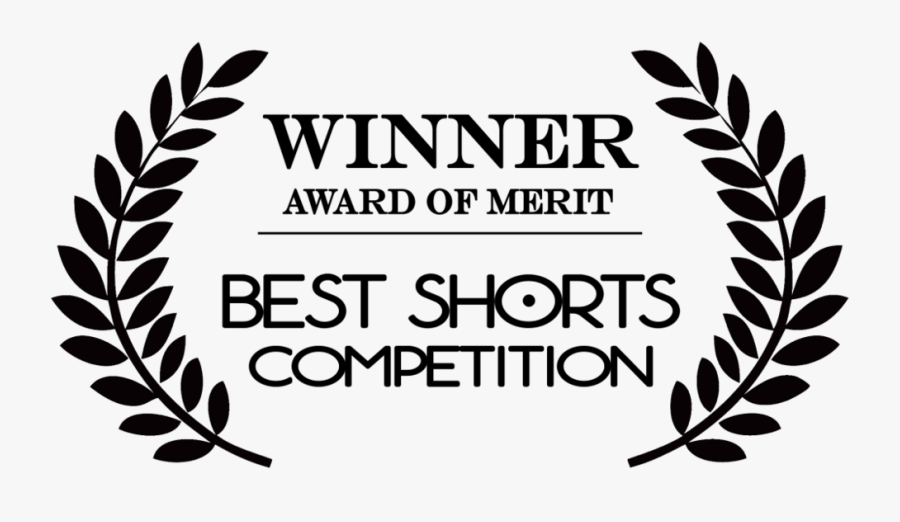 Best Shorts Merit Words Black - Culver City Film Festival Laurels, Transparent Clipart